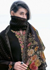 My Fashion Road Varsha Mehroosh Designer Fancy Organza Dress | MR-01