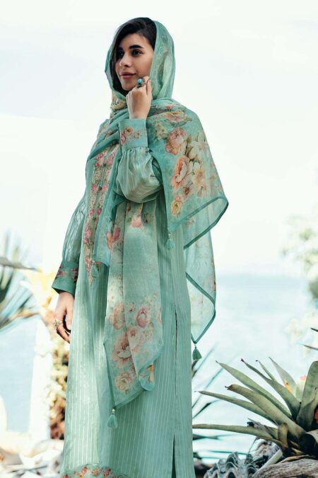 My Fashion Road Varsha Mehroosh Designer Fancy Organza Dress | MR-02