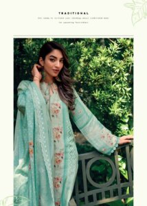 My Fashion Road Varsha Nora Festive Wear Linen Cotton Fancy Salwar Suit | Nora-02