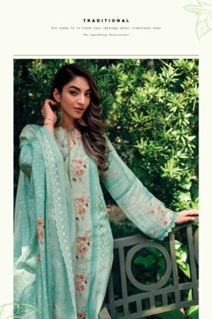 My Fashion Road Varsha Nora Festive Wear Linen Cotton Fancy Salwar Suit | Nora-02