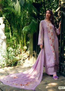 My Fashion Road Varsha Nora Festive Wear Linen Cotton Fancy Salwar Suit | Nora-01