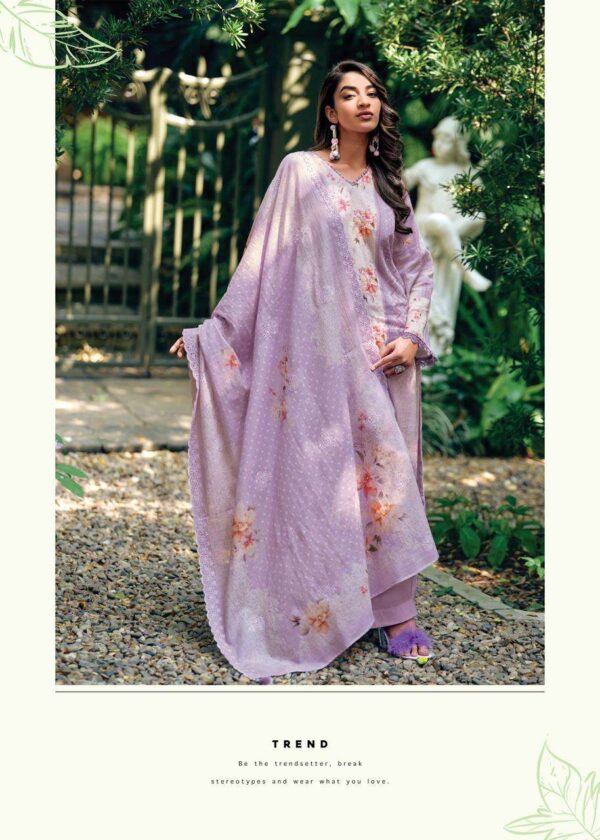 My Fashion Road Varsha Nora Festive Wear Linen Cotton Fancy Salwar Suit | Nora-01