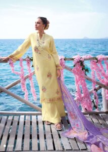 My Fashion Road Varsha Aqua Collection Festive Wear Cotton Branded Ladies Suit | AC-04