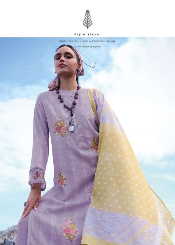 My Fashion Road Varsha Aqua Collection Festive Wear Cotton Branded Ladies Suit | AC-03