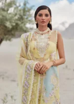 My Fashion Road Crimson Luxury Lawn by Saira Shakira Unstiched Collection 2024 |   D8 A