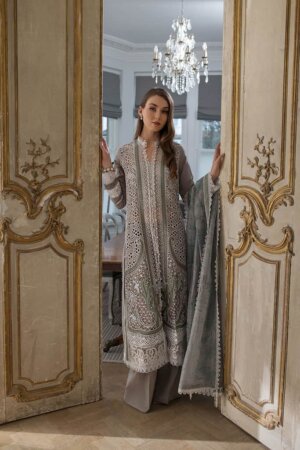 My Fashion Road Sobia Nazir Luxury Lawn 2024 Unstitched Suit | 11B