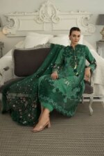 My Fashion Road Sobia Nazir Luxury Lawn 2024 Unstitched Suit | 15B