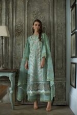 My Fashion Road Sobia Nazir Luxury Lawn 2024 Unstitched Suit | 1A