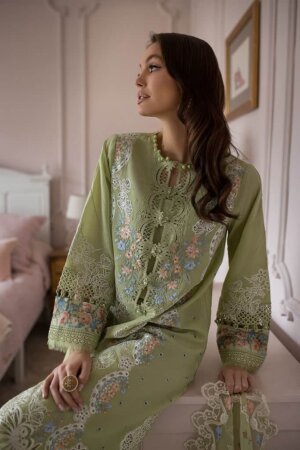 My Fashion Road Sobia Nazir Luxury Lawn 2024 Unstitched Suit | 4A