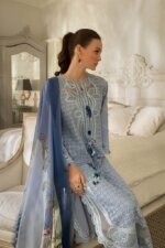 My Fashion Road Sobia Nazir Luxury Lawn 2024 Unstitched Suit | 5A