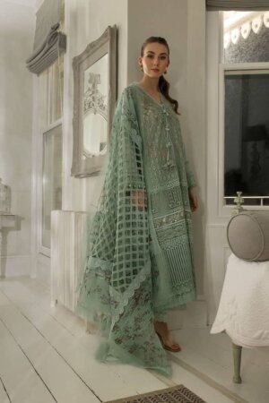 My Fashion Road Sobia Nazir Luxury Lawn 2024 Unstitched Suit | 6B