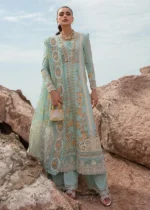 My Fashion Road Crimson Luxury Lawn by Saira Shakira Unstiched Collection 2024 |  4A