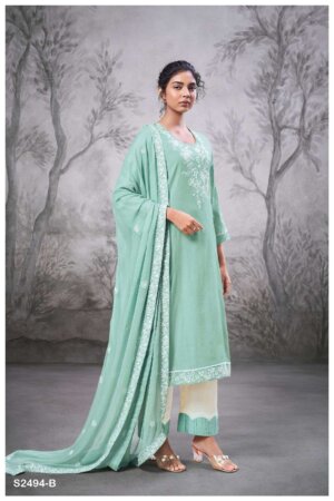 My Fashion Road Ganga Elvin Premium Designs Cotton Suit | S2494-B