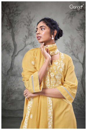 My Fashion Road Ganga Elvin Premium Designs Cotton Suit | S2494-D