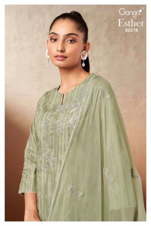 My Fashion Road Ganga Esther Exclusive Cotton Ladies Suit | S2278-B