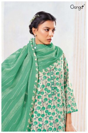 My Fashion Road Ganga Evin Fancy Print Cotton Dress | S 2310-A
