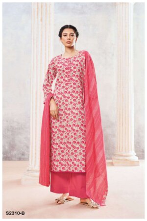 My Fashion Road Ganga Evin Fancy Print Cotton Dress | S 2310-B