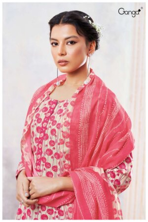 My Fashion Road Ganga Evin Fancy Print Cotton Dress | S 2310-B