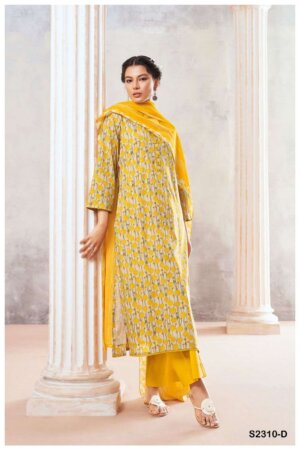 My Fashion Road Ganga Evin Fancy Print Cotton Dress | S 2310-D