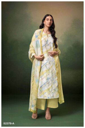 My Fashion Road Ganga Eylo Unstitched Ladies Cotton Suit Collection | S2378-A