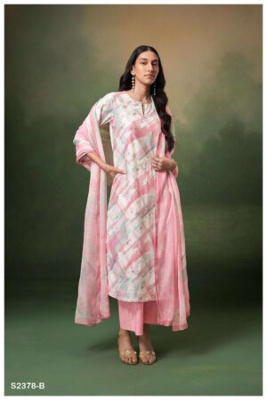 My Fashion Road Ganga Eylo Unstitched Ladies Cotton Suit Collection | S2378-B