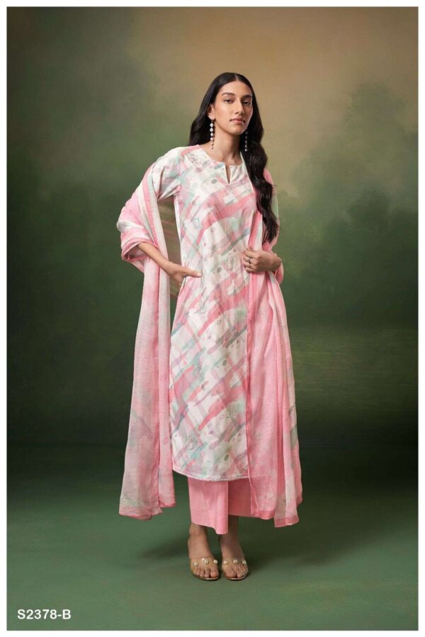 My Fashion Road Ganga Eylo Unstitched Ladies Cotton Suit Collection | S2378-B
