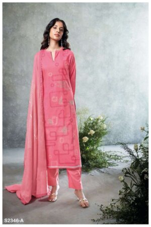 My Fashion Road Ganga Kenya Exclusive Unstitched Cotton Suit | S2346-A