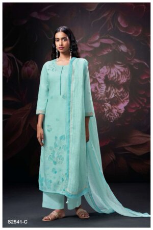 My Fashion Road Ganga Makaila Premium Designs Cotton Ganga Fashion Suit | S2541-C