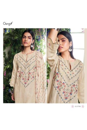My Fashion Road Ganga Shelah Ladies Wear Premium Designs Dress | C1778