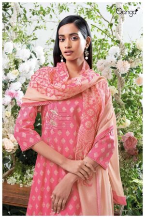 My Fashion Road Ganga Wilmer Printed Cotton Fancy Salwar Kameez | S2412-D