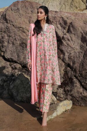 My Fashion Road Sana Safinaz Mahay Lawn Unstitched Collection 2024 | 4B