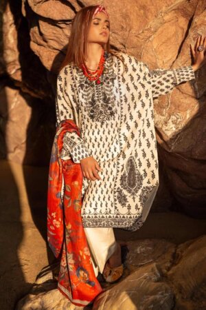 My Fashion Road Sana Safinaz Mahay Lawn Unstitched Collection 2024 | 6A