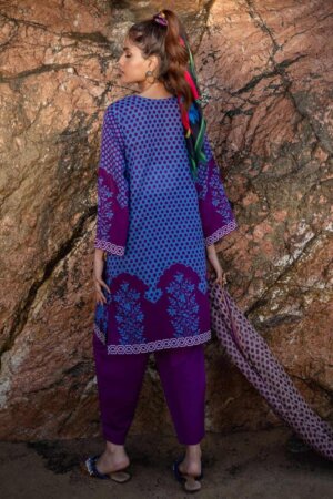 My Fashion Road Sana Safinaz Mahay Lawn Unstitched Collection 2024 | 10B