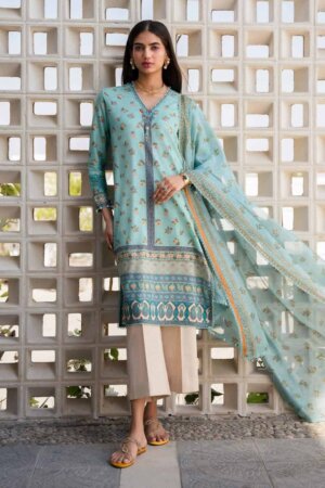My Fashion Road Sana Safinaz Mahay Lawn Unstitched Collection 2024 | 17B