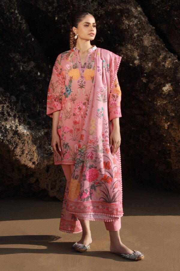 My Fashion Road Sana Safinaz Mahay Lawn Unstitched Collection 2024 | 19A