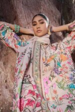 My Fashion Road Sana Safinaz Mahay Lawn Unstitched Collection 2024 | 19B