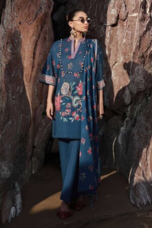 My Fashion Road Sana Safinaz Mahay Lawn Unstitched Collection 2024 | 20B