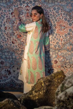 My Fashion Road Sana Safinaz Mahay Lawn Unstitched Collection 2024 | 22A