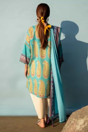 My Fashion Road Sana Safinaz Mahay Lawn Unstitched Collection 2024 | 22B