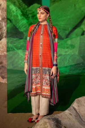 My Fashion Road Sana Safinaz Mahay Lawn Unstitched Collection 2024 | 24B