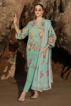 My Fashion Road Sana Safinaz Mahay Lawn Unstitched Collection 2024 | 26B