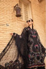 My Fashion Road Maria.b Lawn Voyage Luxe Unstitched Collection 2024 | 5B
