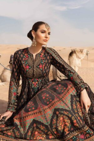 My Fashion Road Maria.b Lawn Voyage Luxe Unstitched Collection 2024 | 13B