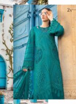 My Fashion Road Maria.b Lawn Voyage Luxe Unstitched Collection 2024 | 2A