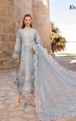 My Fashion Road Maria.b Lawn Voyage Luxe Unstitched Collection 2024 | 10B