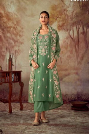 My Fashion Road Kimora Heer Shahi Pure Russian Silk Designer Ladies Suit | 2184