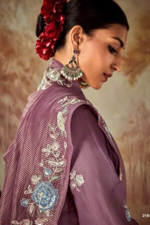 My Fashion Road Kimora Heer Shahi Pure Russian Silk Designer Ladies Suit | 2181