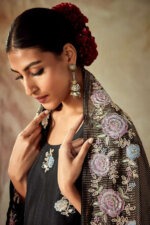 My Fashion Road Kimora Heer Shahi Pure Russian Silk Designer Ladies Suit | 2186