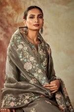 My Fashion Road Kimora Heer Shahi Pure Russian Silk Designer Ladies Suit | 2188