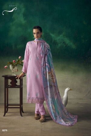My Fashion Road Kimora Heer Tareef Designer Muslin Suit | 9275